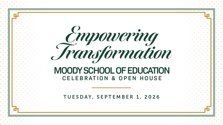 Empowering Transformation, moody school of education event